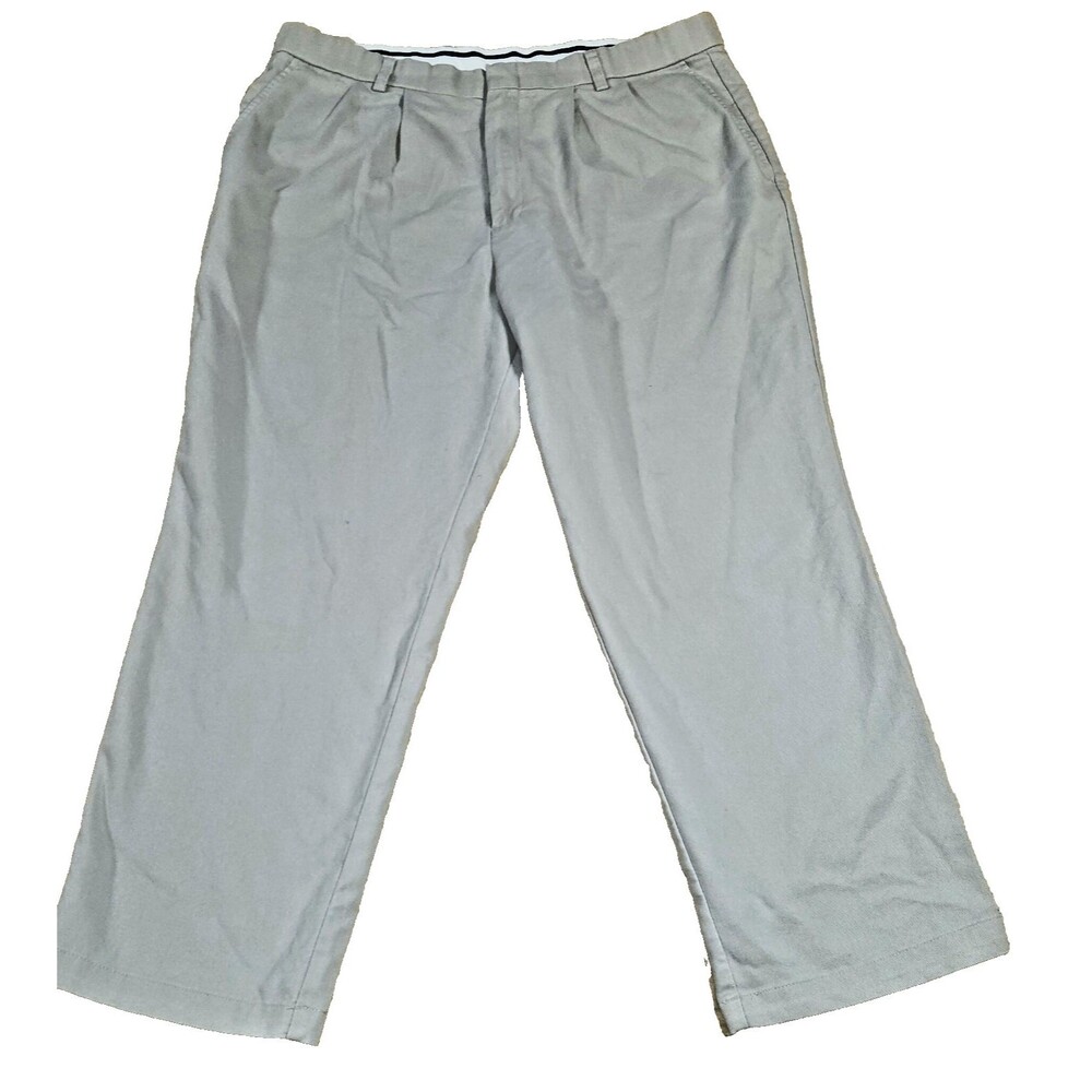 DOCKERS Pants Golf Khaki STAIN DEFENDER Classic Fit Tan men's 38x30
